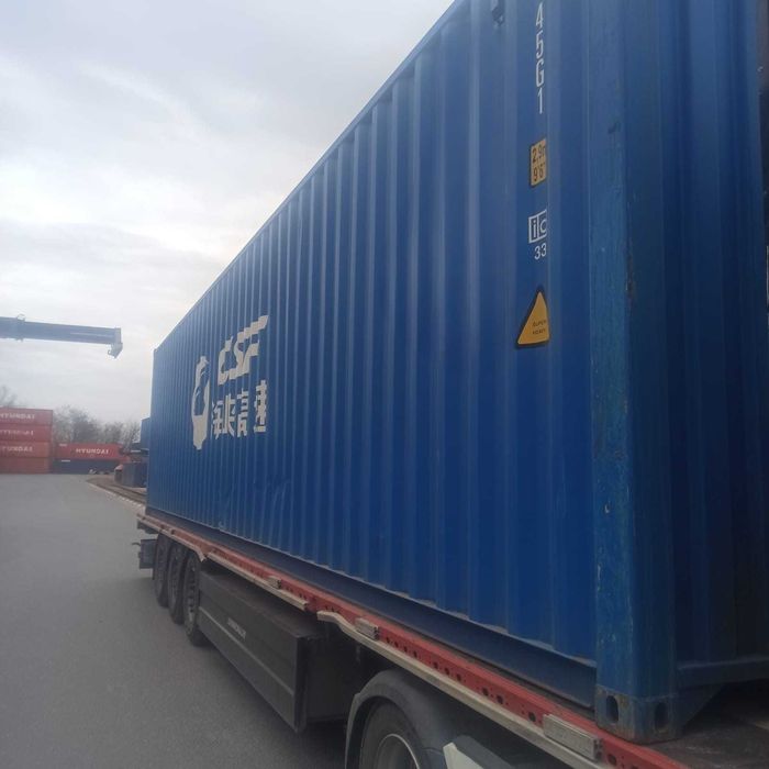 Kontener morski 40HC High Cube używany | Szczelny rok 2021/2022 - Transport Cała Polska