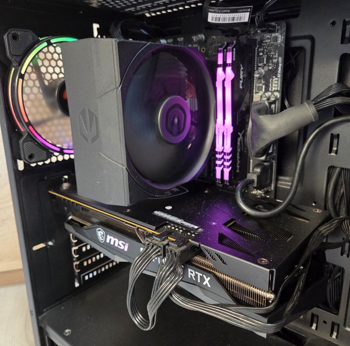 Komputer do Gier! I5 12gen/RTX3060 12GB/16GBram/ SSD M.2