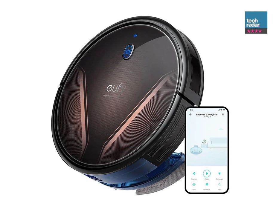 EUFY RoboVac G20 Hybrid
Vacuum & Mop Robot – Used, Original Packaging