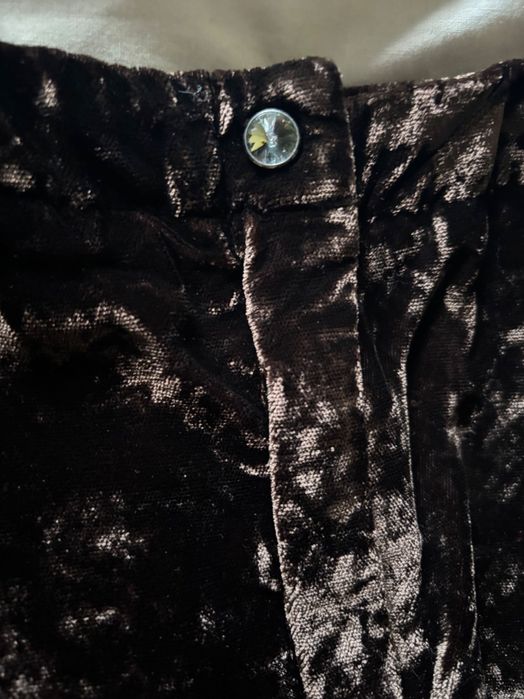 Велюрова спідниця, вінтаж, Італія