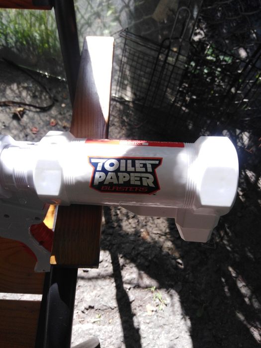 Супер іграшка для хлопчиків! Блаубастер гральнийта туалетним папіром!