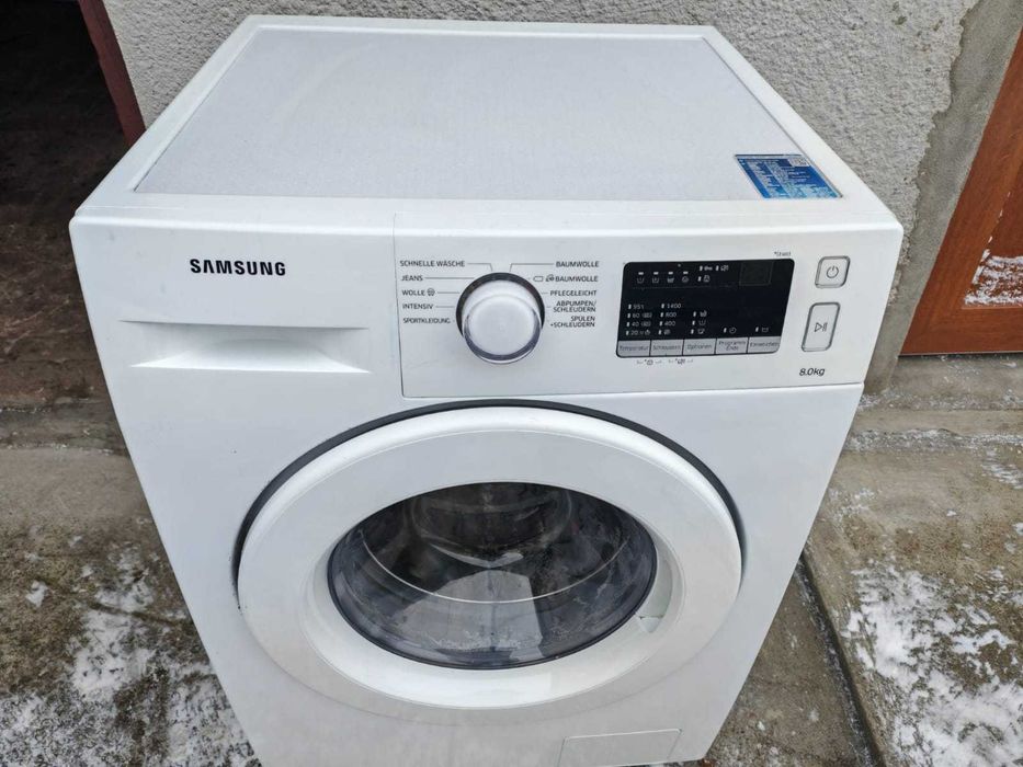 Пральна машина Samsung, 8 кг, 1400 об/хв. Гарний стан + економна