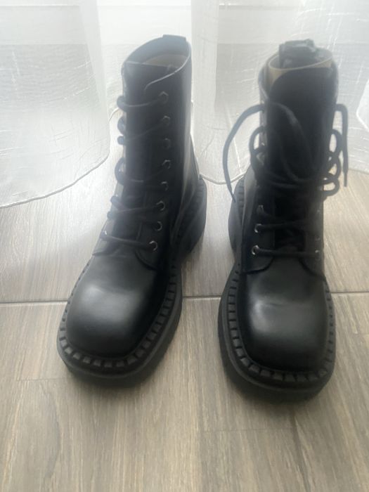 Черевики ботинки шкіряні topshop asos