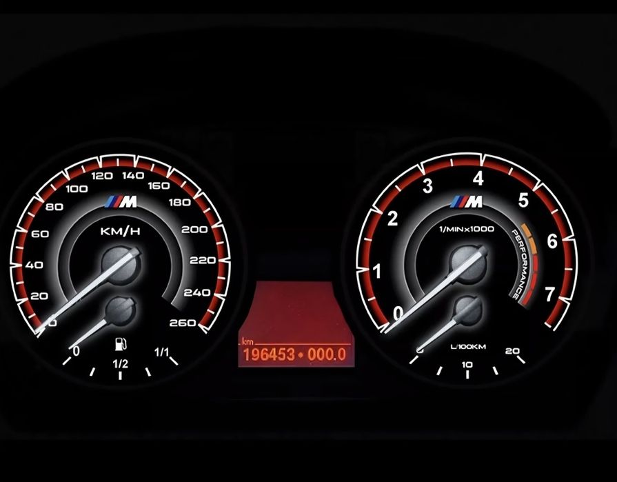 Bmw E90 / E91 / E92 / E60 fundo quadrante