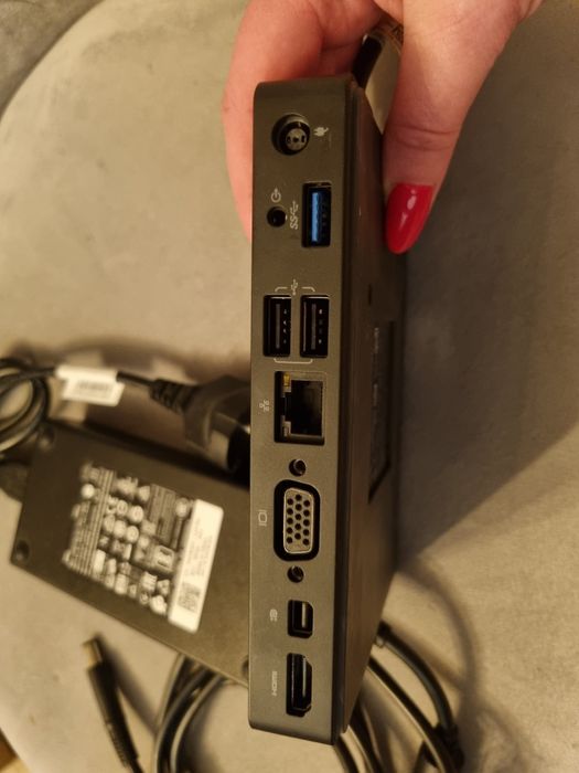 Dell WD15 stacja dokująca plus zasilacz