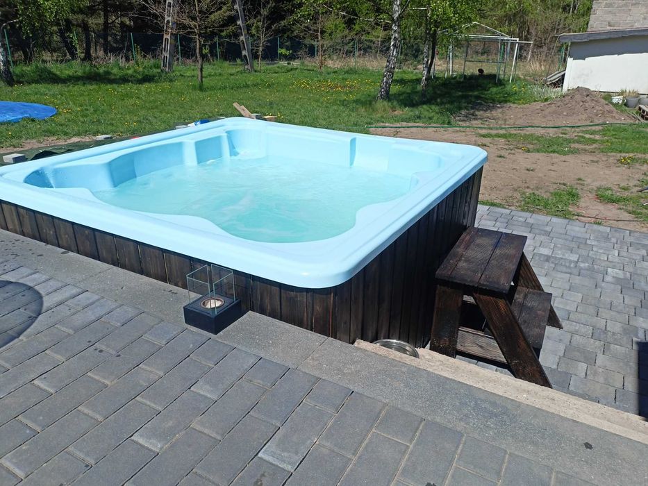 Niecka jacuzzi 6cio osobowa NOWA BŁĘKIT / SZARA / BIAŁA
