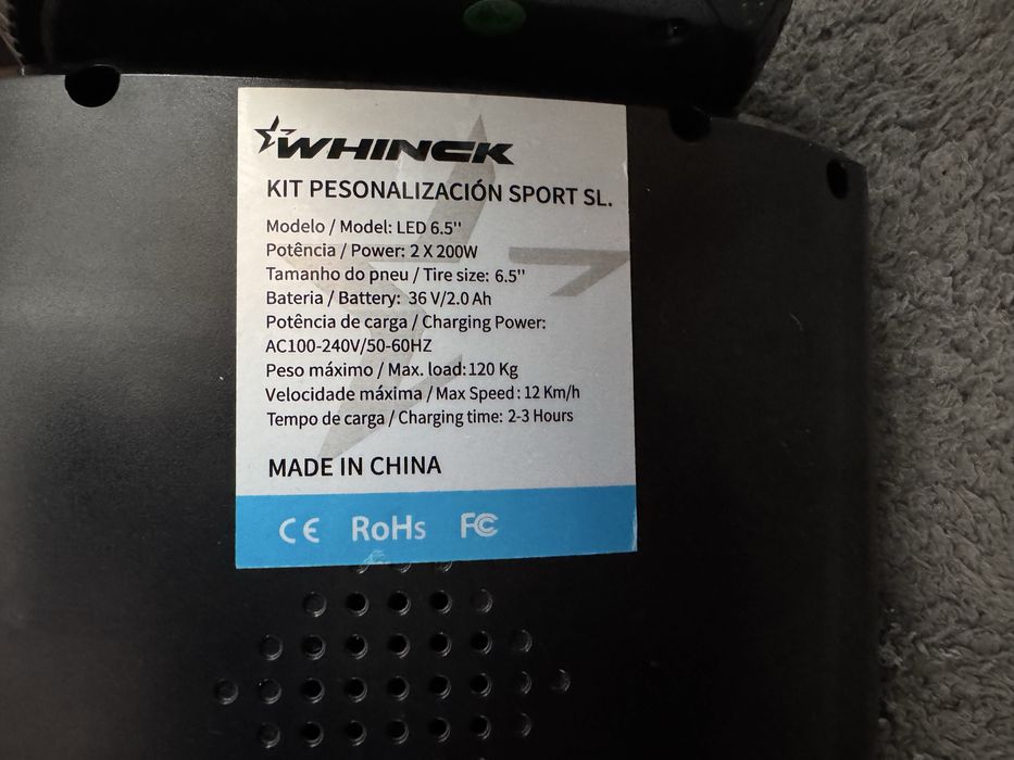 Hoverboard Whinck LED 6.5”