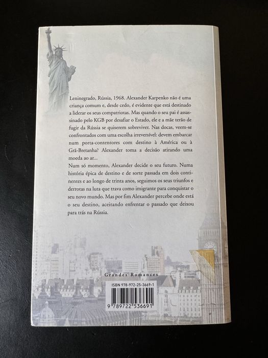 Livro “Cara ou coroa “ Jeffrey Archer