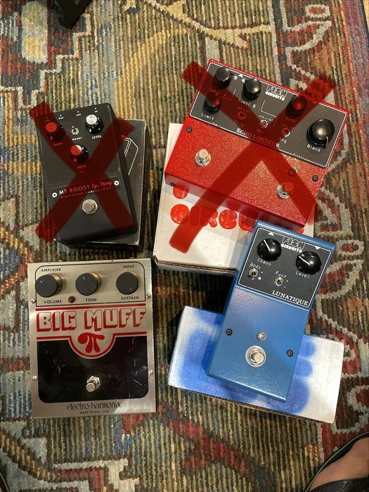 Pedais Fish Circuits - Electro Harmonix - Moog