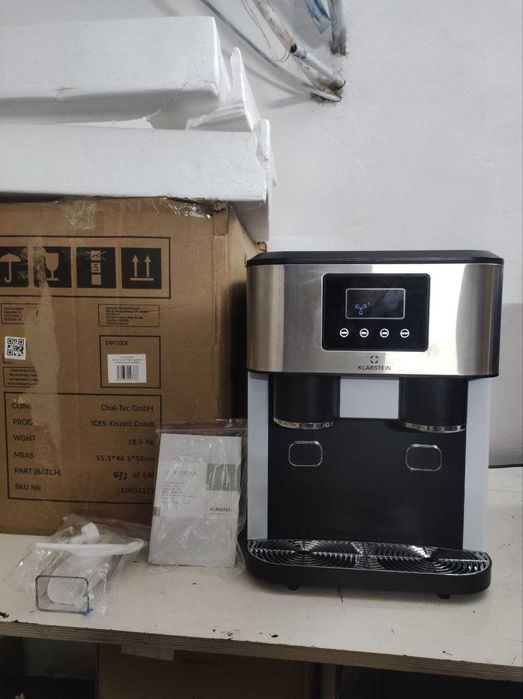 Ледогенератор Льодогенератор Льдогенератор Klarstein Eiszeit Crush 3в1