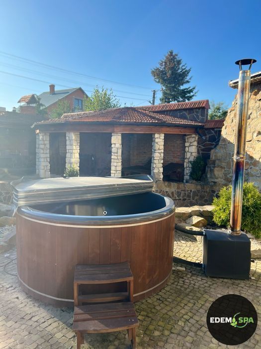 Чан на дровах! Виробник! Спа купель! Чан для купання! Джакузі! Офуро!