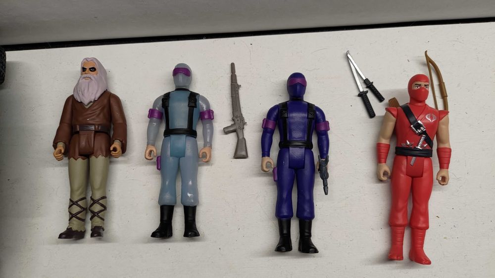 GI Joe COBRA COMMANDER Super 7 G.I. Joe бросок кобры Джи ай Джо фігурк