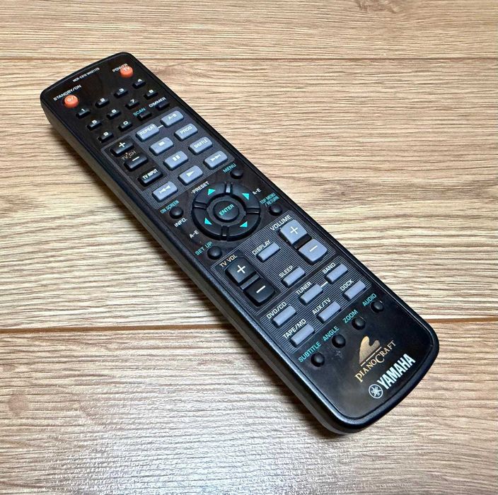 Kultowa PIANOCRAFT RX-E810 AMPLI+DVD+PILOT  BDB +głośniki E400