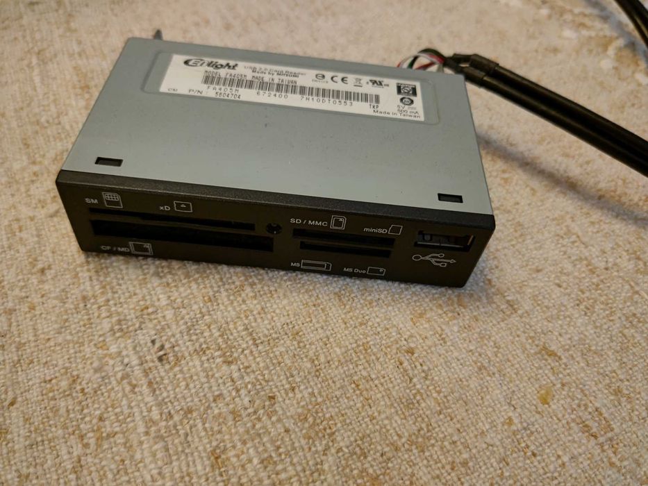 Enlight leitor de cartões 3.5" via USB header