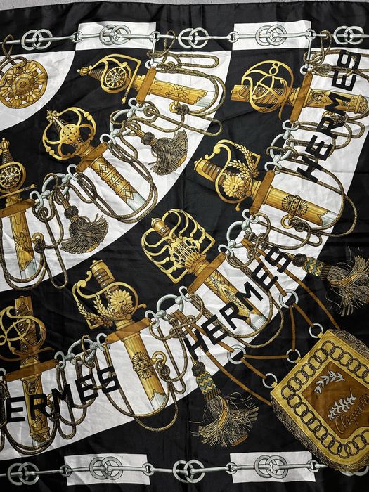 Chusta Hermès "Cliquetis" – Vintage