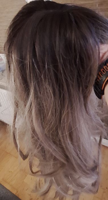 Peruka kolor blond
