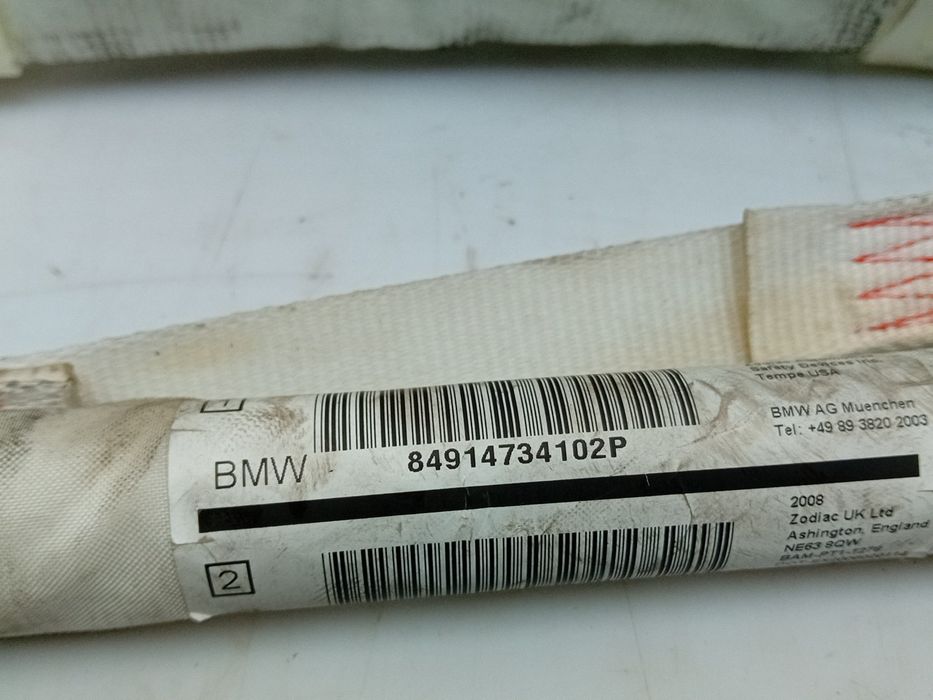 Airbag cortina esquerdo BMW 5 Touring (E61)