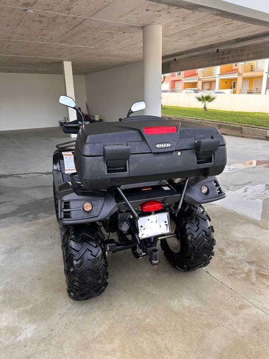 Moto4 Linhai LH300 4X4 C/ Bola de Reboque e Top Case