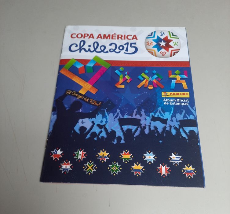 Cadernetas Futebol Copa America  2015 panini NOVA