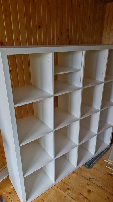 Kallax Ikea regał półka 4x4 biały kolor