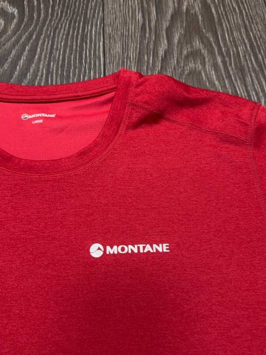 Montane чоловіча туристична трекінгова футболка оригінал 100% поліестер розмір Л L