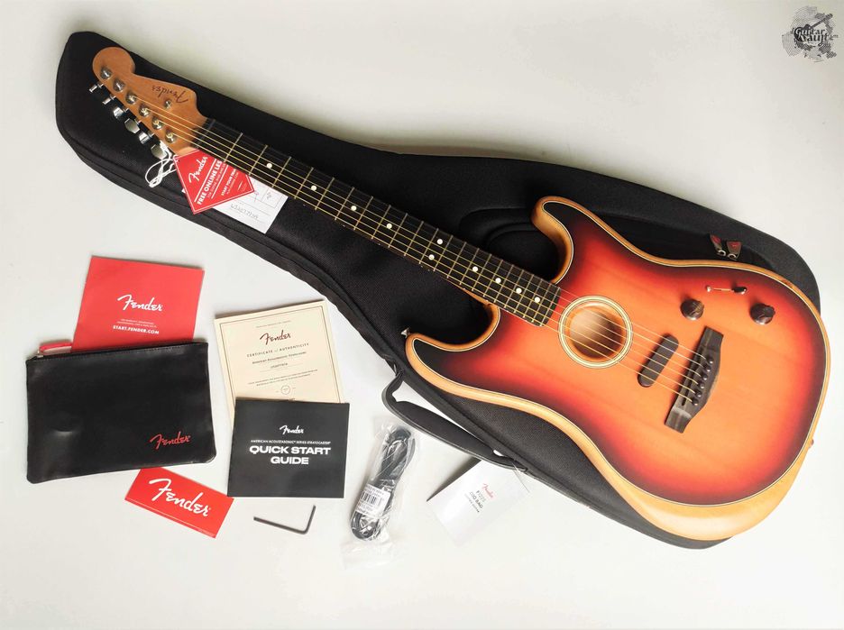 Новий Fender® American Acoustasonic Stratocaster 2021 Sunburst