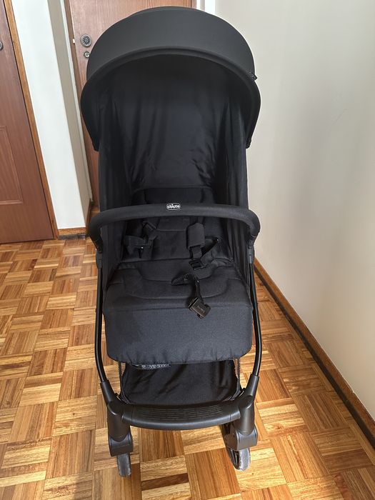 Carrinho Chicco Urbino Preto – Como novo, comprado em setembro