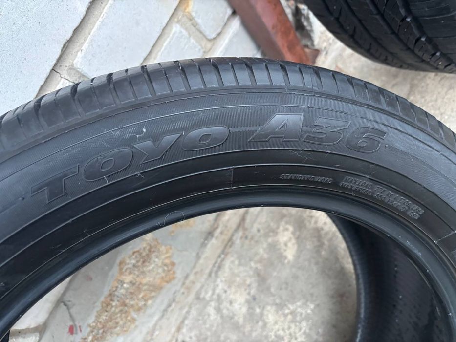 225 55 19 шины Toyo A36 24 год! Идеальное состояние!
