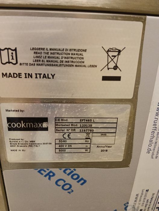 Profesjonalna patelnia gastronomiczna