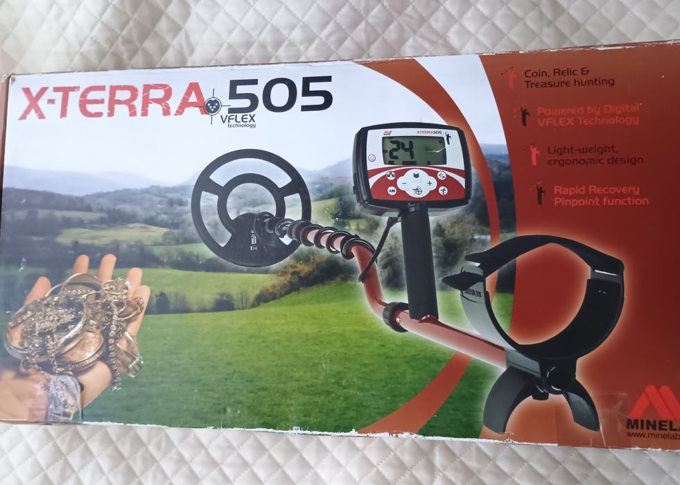 Minelab X Terra 505 металлодетектор металлоискатель металошукач  ікс