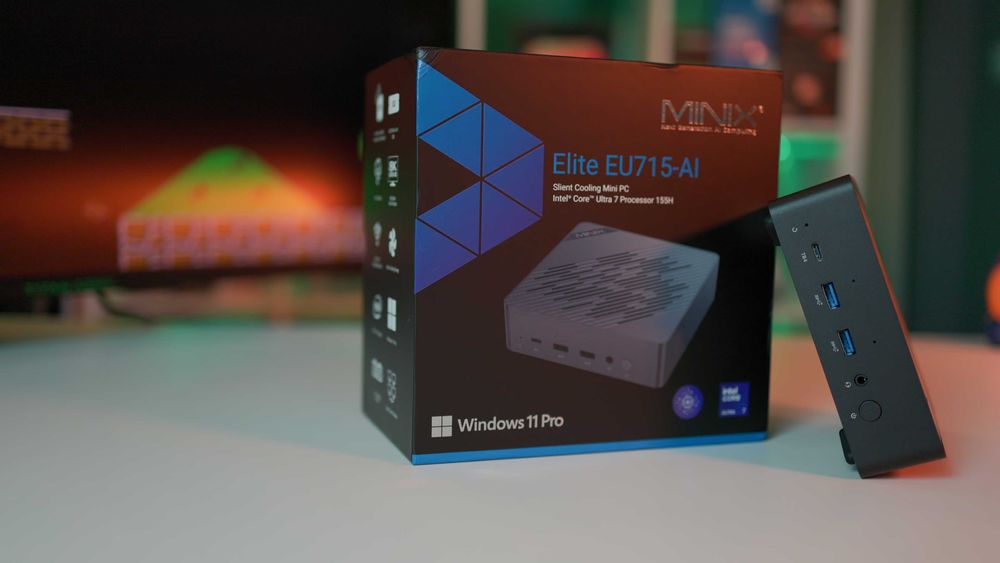 MINIX ELITE EU715-AI | Intel Ultra 7 155H | 32GB RAM | 1TB NVMe | TB4