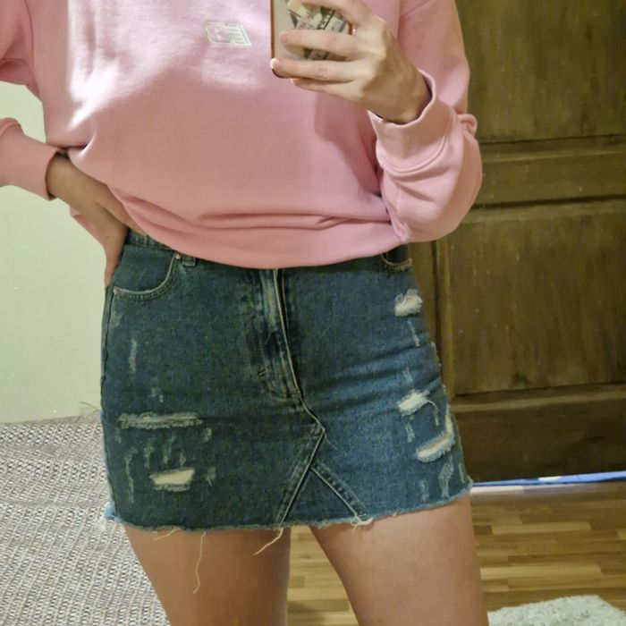 Юбка джинсовая Pull&Bear
