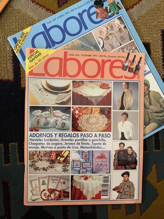 Revistas vintage Mil Ideias para a casa 1984