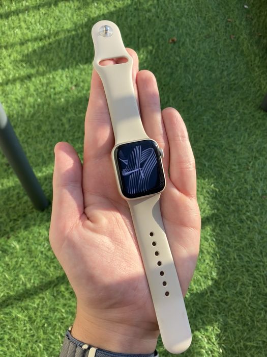 Apple Watch SE 2 gen silver srebrny