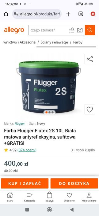 Farba flugger 2s