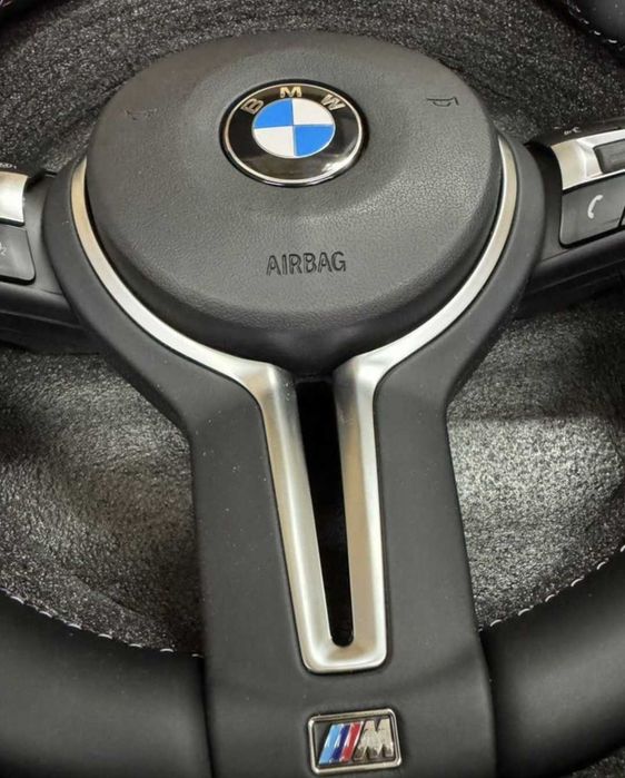 ‼️ BMW F Series M3 Кермо Premium ‼️Ціна вказана за кермо з подушкою Спортивний Шкіряний Руль Nappa M Style F30 F31 F32 F33 F36 F20 F21 F10 F11 F25 F15