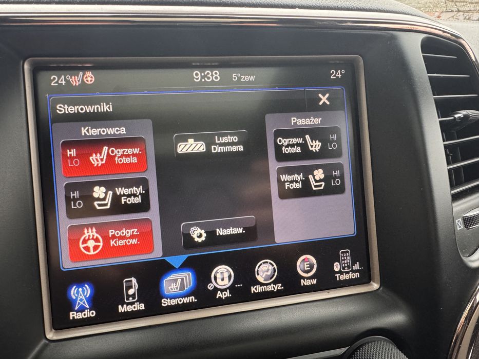 Jeep Grand Cherokee WK2 Summit 3.6 LPG, Radar, Wydechy ZAMIANA