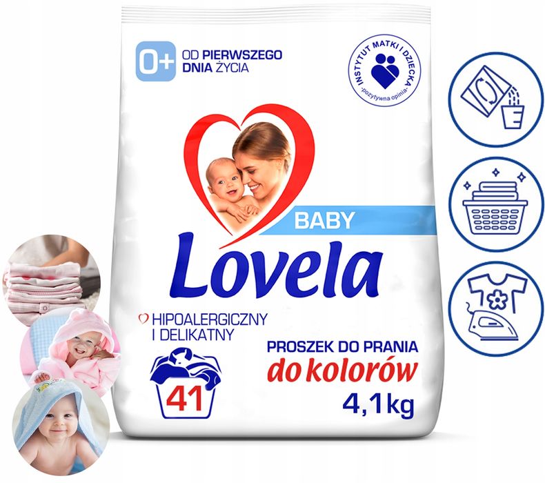 Lovela baby proszek do prania color 4,1 kg