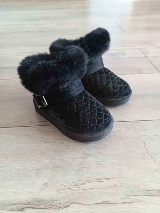 Kozaczki buciki zimowe dziewczęce