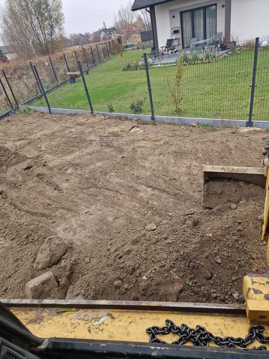 Usługi koparko ładowarką