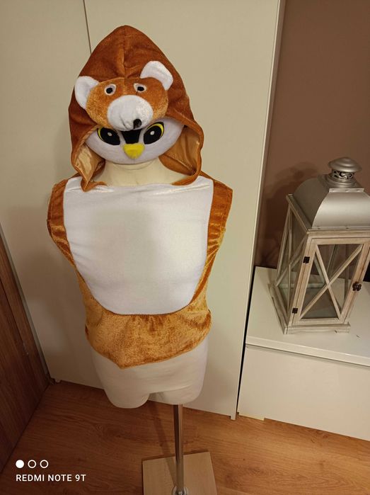 NOWY strój karnawałowy LIS LISA LISKA LAS przebranie 86/92/98 (369)