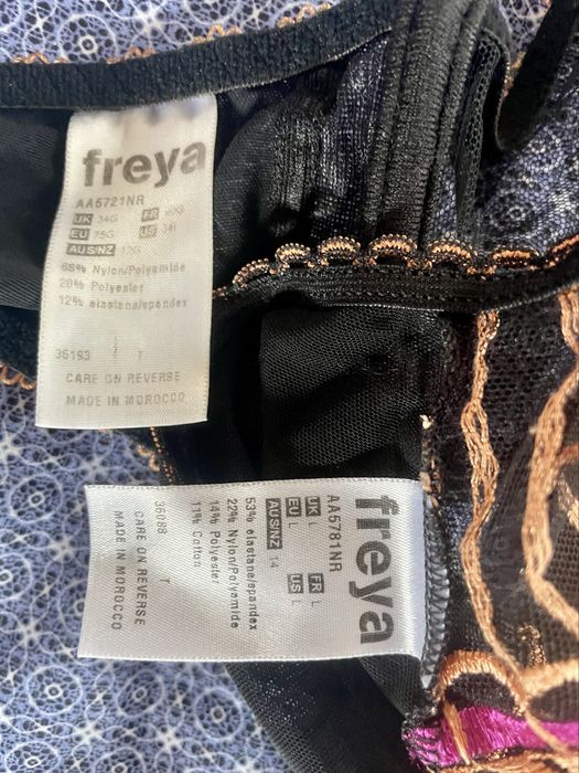 Freya Arabella 34G 75I 75 J plunge + L majtki