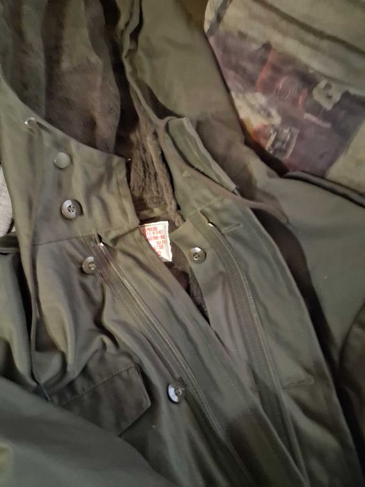 Kurtka wojskowa z odpinaną podpinką zozmiar XL