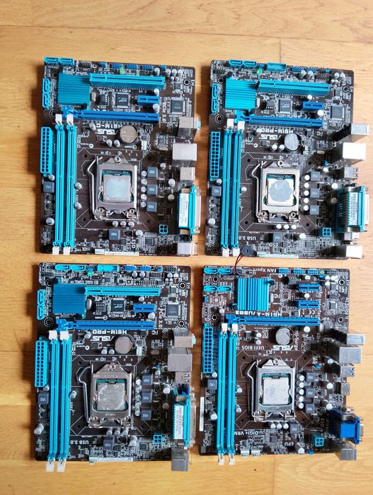 Материнська плата Asus_MSI H61M(DDR3, s1155)