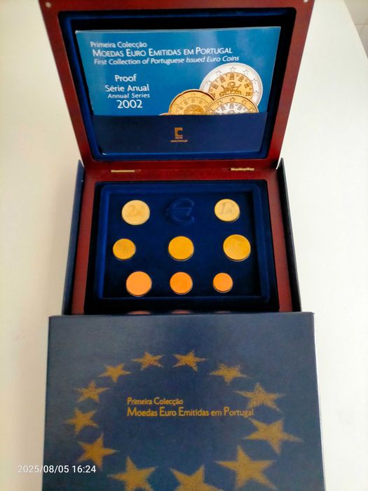 Moedas Proof Série Anual 2002