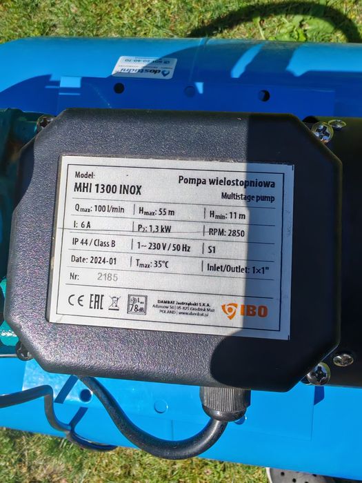 Zestaw hydroforowy ze zbiornikiem przeponowym 150l