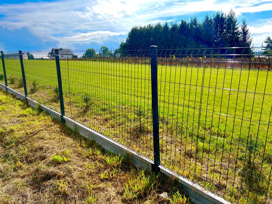 Kompletne ogrodzenie panelowe / panel słupek 153cm fi 5mm 4mm HDS