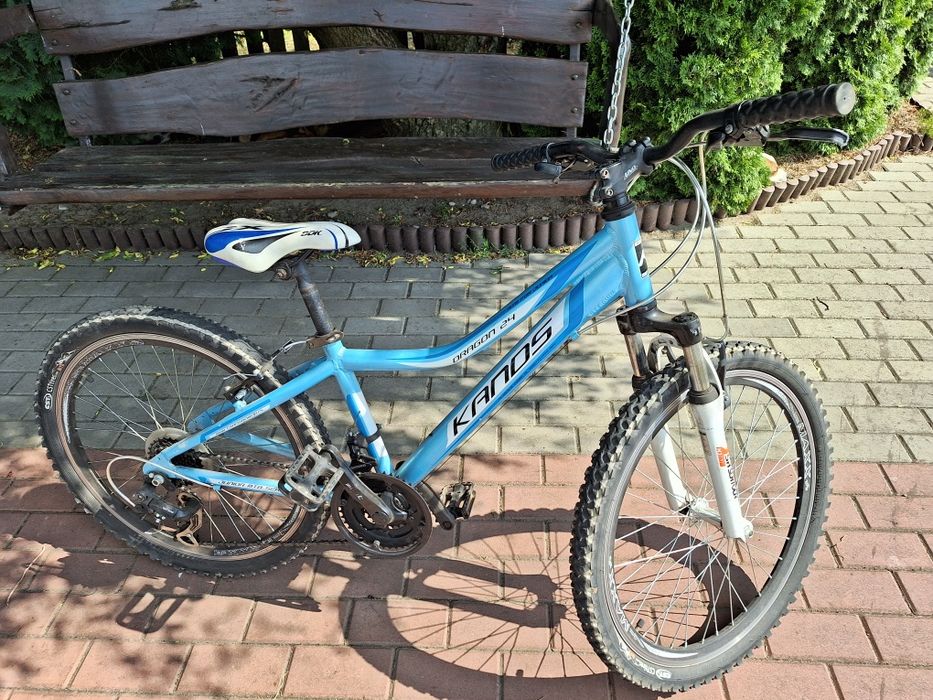 Rower mtb 24 Kands Dragon junior shimano Żerków • OLX.pl