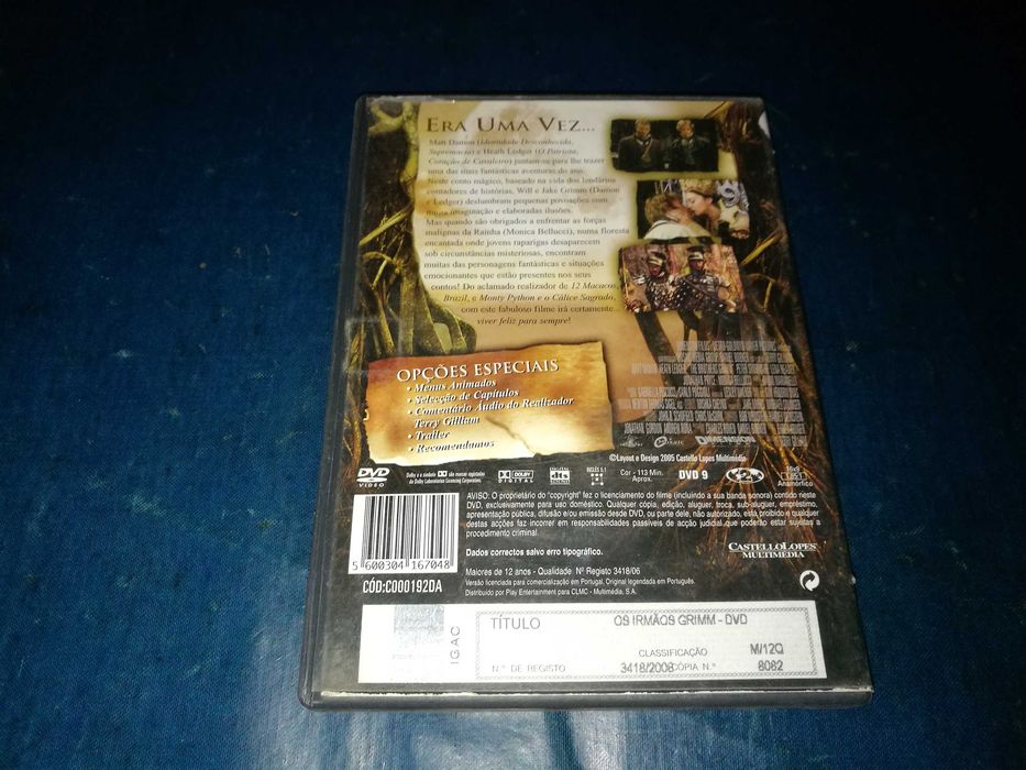 OS IRMÃOS GRIM DVD (legendagem em Português)