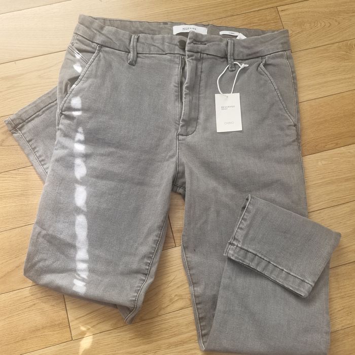 8 par męskich spodni Levis Holliester Tommy Hilfiger i inne